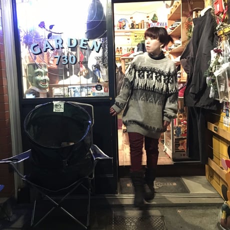 [USED]  アルパカ柄 モヘアKNIT