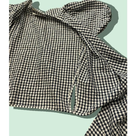[USED]  RHCギンガムチェックカシュクールTOPS