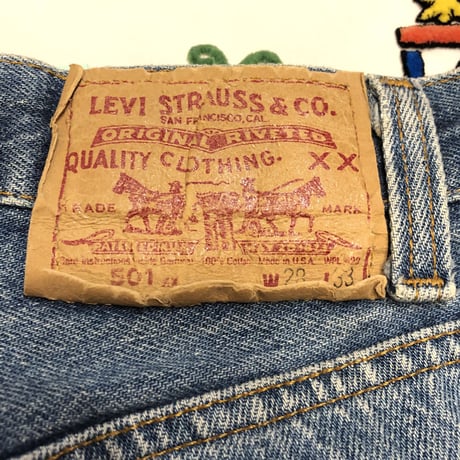 [USED] 80's Levi's 501 made in U.S.A.🇺🇸    