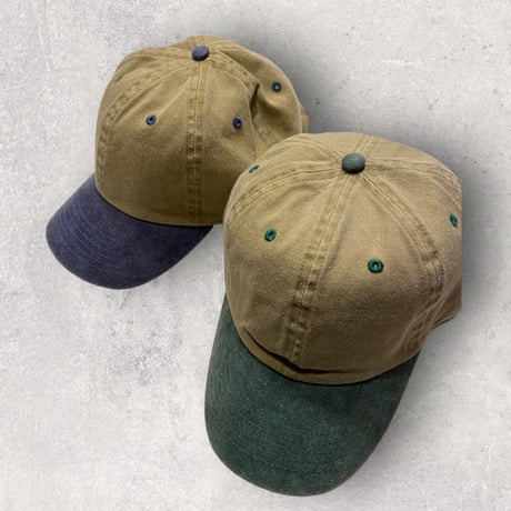 [SELECT] COTTON ピグメント 2tone CAP