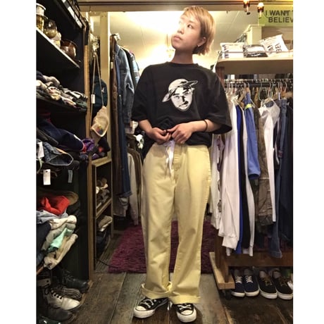 [USED] さわやかLemon YELLOWペインターパンツ
