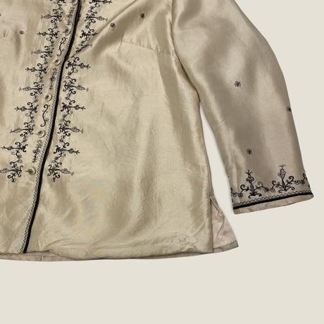 [USED] SILK CHINA JACKET🌼