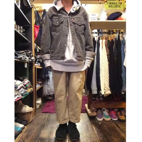 [USED] Levis 70506 BLACK! size 38