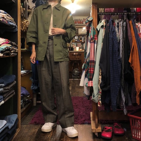 [USED] 渋CHECK スラックス♡