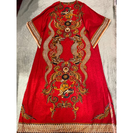[USED]  REDドラゴン🐉 EURO VINTAGE ワンピース