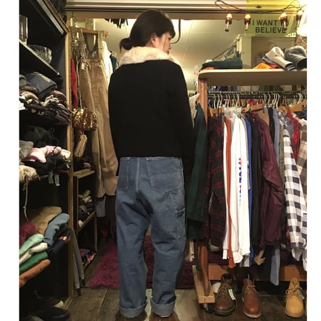 [USED] アニエスb ファー襟付き WOOLジャケット