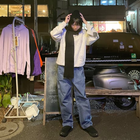 [USED] 太めシルエットの DENIM Painter pants
