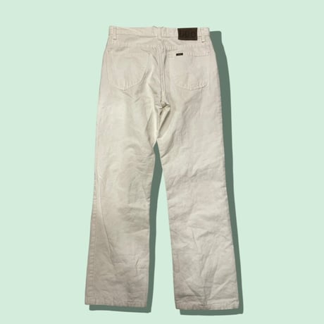 [USED]Lee White cottonパンツ
