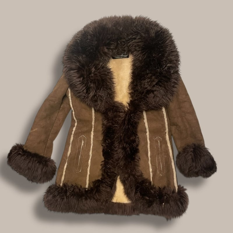 USED] y2k♡ ムートン ファーコート | garden730