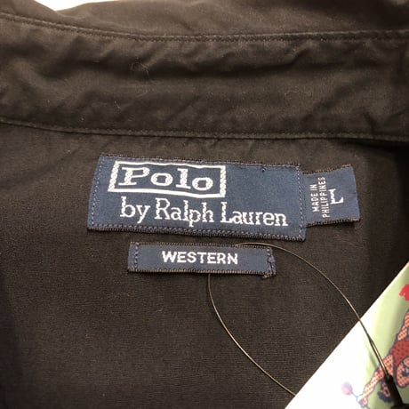 [USED] Polo Ralph Lauren ウエスタンシャツ！