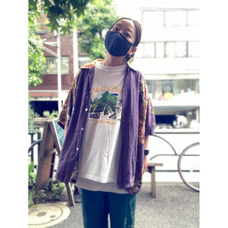[USED] 80's Vintage STUSSY レーヨン アロハ
