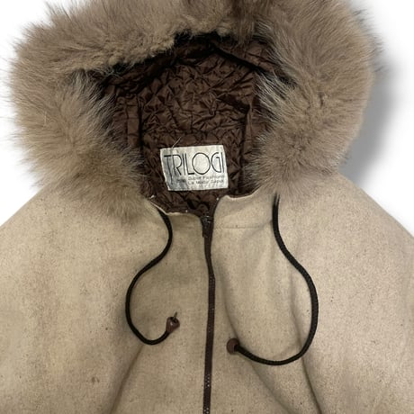[USED]  刺繍入りWOOL PARKA
