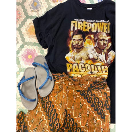 [USED] パッキャオVSコット 2009タイトルマッチTEE