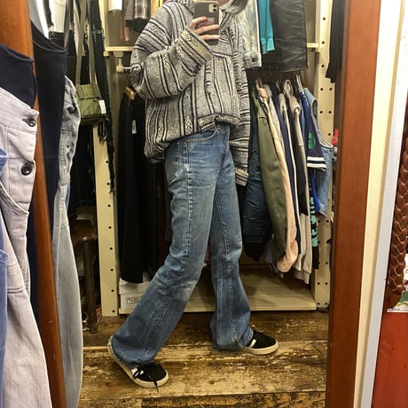 [USED] vintage "Levis517" フレアデニム