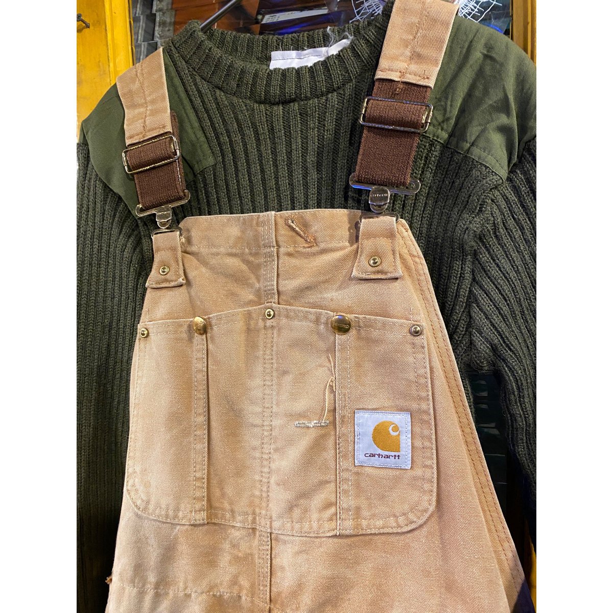 USED] Carhartt 裏キルティング オーバーオール | garden730