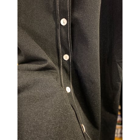 [USED] POLY素材シャツ  黒