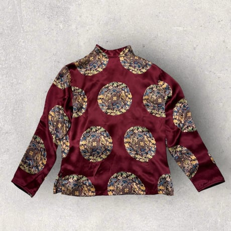 [USED] SILK チャイナシャツ