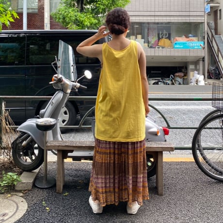 [USED] OLD "POLO SPORT"タンクトップ yellow
