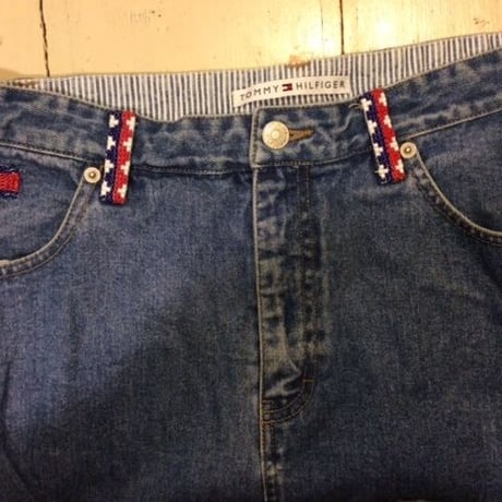 [USED] "TOMMY HILFIGER" LONG デニムスカート