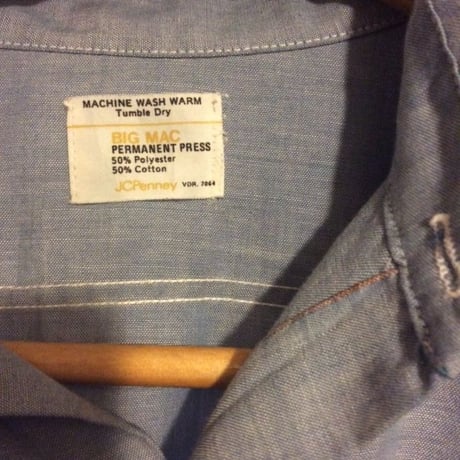 [USED] 70's BIG MACシャンブレー