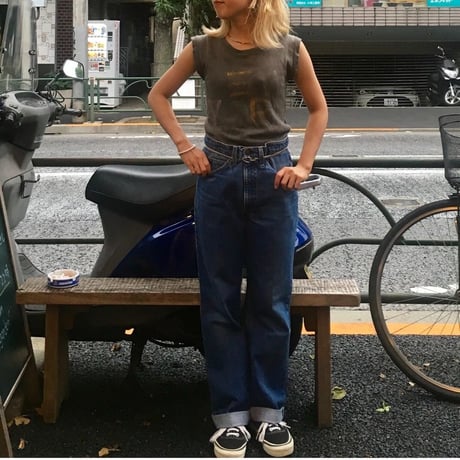 [USED] Vintage ロゴ ノースリーブTee