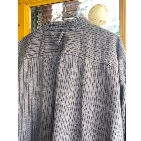 [USED] ストライプコットンSHIRTS / BIGサイズ