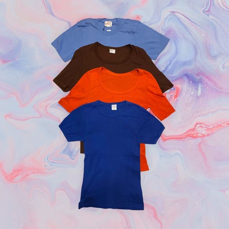 [USED] Euro vintage 無地Tee いろいろ♡