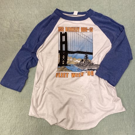 [USED] "USS BERKELEY" ラグランTee！