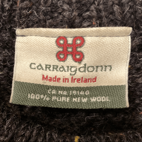 [USED]made in IRELAND アランニット