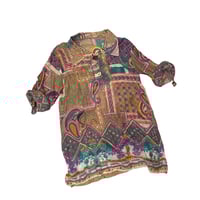 [USED] インド綿  P/O SHIRTS