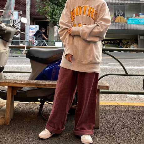[USED] チェックネルパジャマPANTS♡