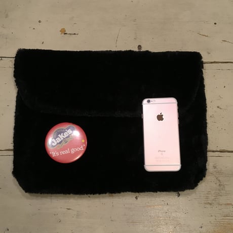[USED] フワフワ♡fake farクラッチ