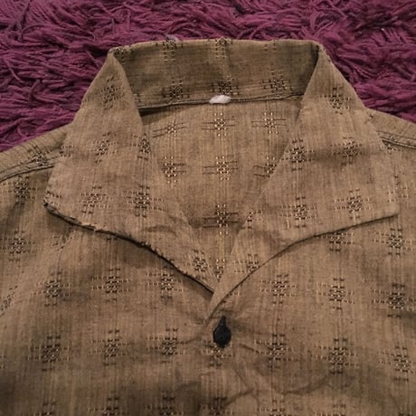 [USED] OLD EURO 柄シャツ