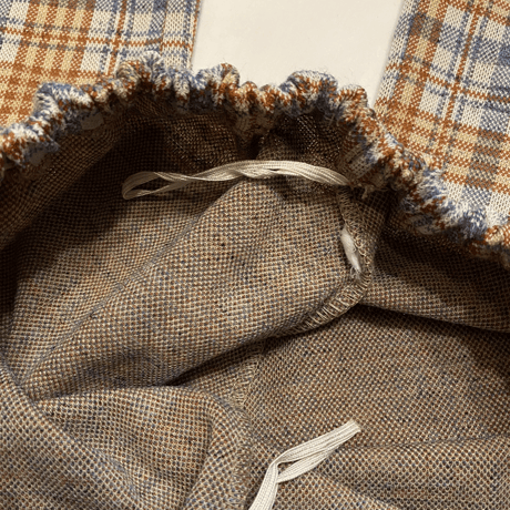 [USED] 70's チェック柄♡POLY PANTS