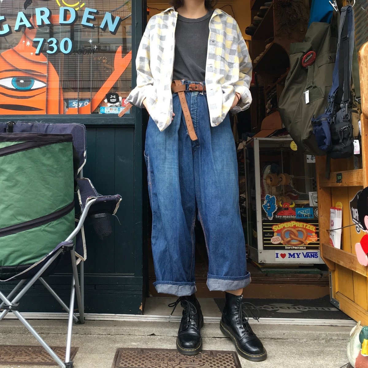 50's PENNEY'S プリントネルシャツ fit=scale-down,w=1200