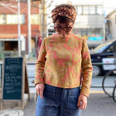 [USED] vintage ペイズリー トップス