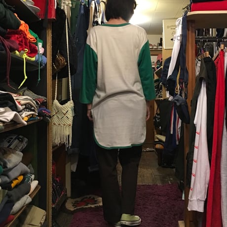 [USED] OLD baseball Tee♡ロングワンピ