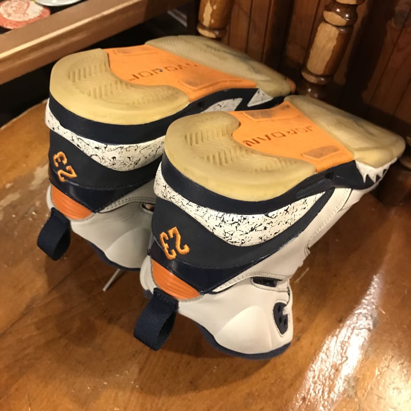 USED] NIKE Air Jordan Sixty Plus GREY/NAVY |