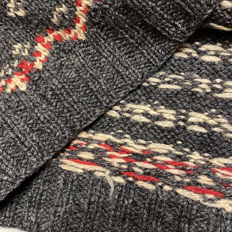 [USED] ノルディック柄KNIT❄️