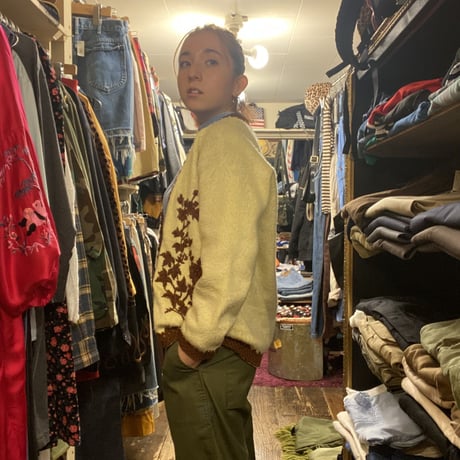 [USED] vintage カーディガン♡