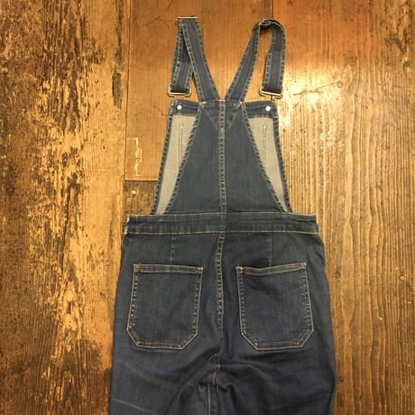 [USED] ピタッと形がきれい！Stretch DENIM Overall