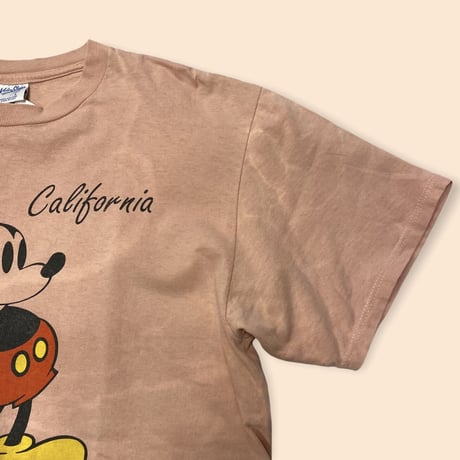 [USED] made in U.S.A. PINK Mickey Tee🏰