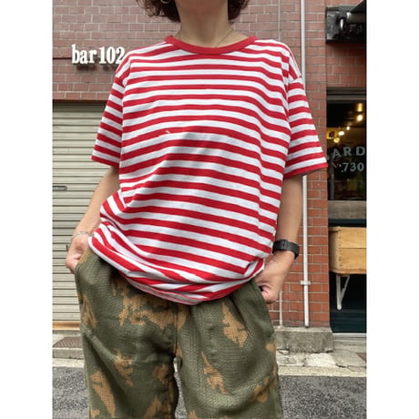 [USED] アニエスb  homme ボーダーTee