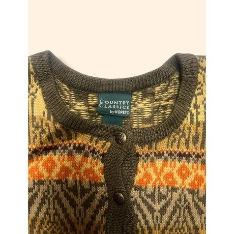[USED] 秋色ニットカーディガン🤎🌿