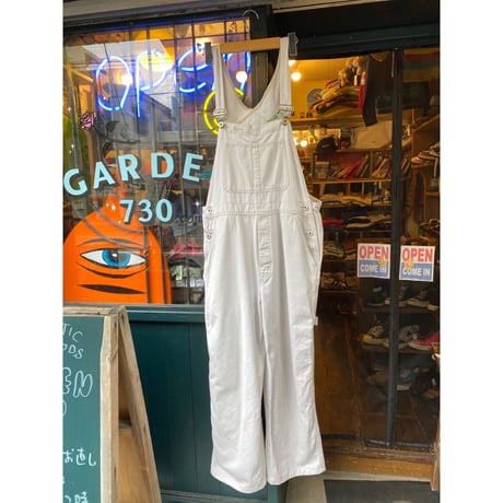 [USED] OLD GAP WHITE オーバーオール