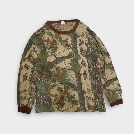[USED] vintage "RealTree®︎” CAMO ロンTee