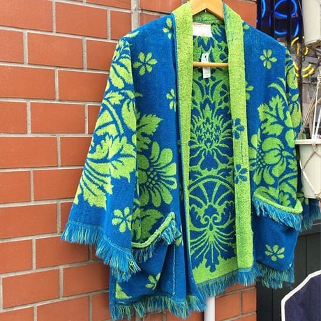 [USED] 70's パイル ショートガウン