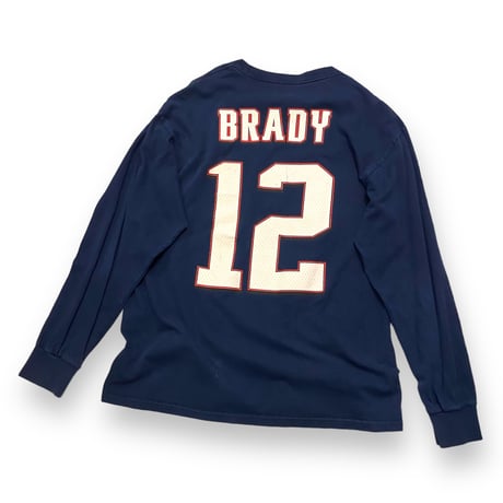 [USED] NE BRADY Ls Tee🏈