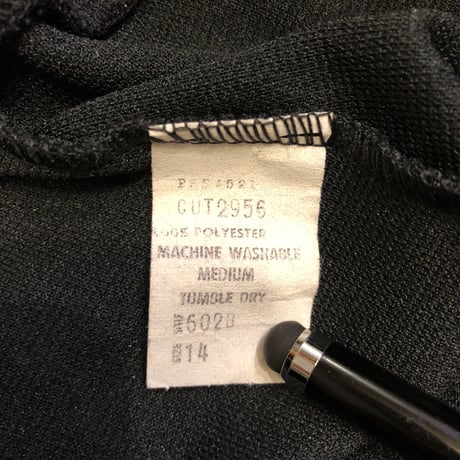 [USED] 70's BLACK POLY PANTS♡