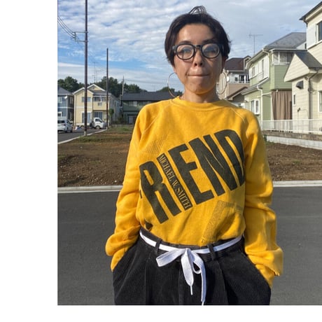 [USED]  Vintage print SWEAT